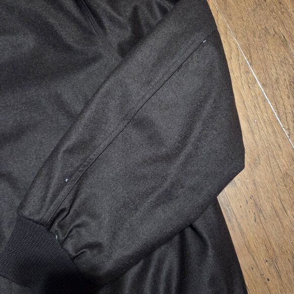 Loro Piana Faconnable Wool Jacket Mens M Brown Storm System Bomber Rain Snow - Picture 5 of 13